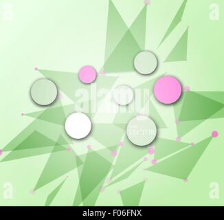 Abstrakte Fussball banner Stock Vektor
