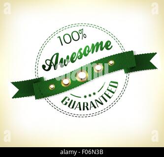 Satz von Retro-Bändern und Etiketten. Vektor-Illustration kann verwendet werden Stock Vektor