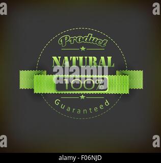 Satz von Retro-Bändern und Etiketten. Vektor-Illustration kann verwendet werden Stock Vektor