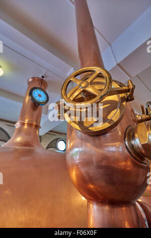 Die Heineken Experience, befindet sich in Amsterdam, ist eine historische Brauerei und corporate Visitor center Stockfoto