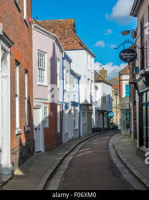 Typische Gasse in Sandwich, Kent Stockfoto