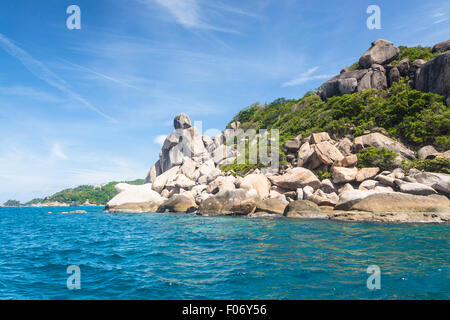 Koh Tao ist eine berühmte Tauchplatz in der Nähe von Koh Samui in Thailand Stockfoto