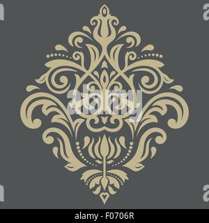 Orientalische abstrakte Vektormuster Stock Vektor