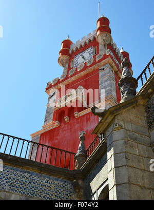 Pena Nationalpalast in Sintra Stockfoto