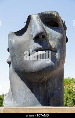 Centurione Skulptur von Igor Mitoraj, Bamberg, Bayern, Deutschland Stockfoto