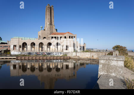 Asbury Park Heizwerk Stockfoto