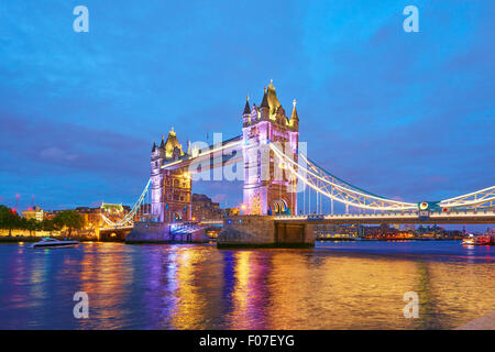 Tower Bridge, London, Vereinigtes Königreich, Europa Stockfoto