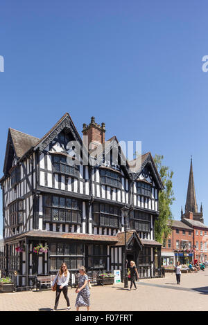 17. Jahrhundert das alte Haus, Hereford, Hertfordshire, England, UK Stockfoto