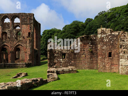 Ruinen der Abtei Furness, Cumbria Stockfoto