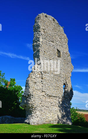 Bramber Schloß, West Sussex Stockfoto