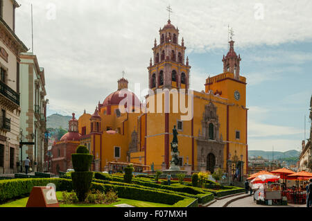 Basilika unserer lieben Frau von Guanajuato, Mexiko Stockfoto