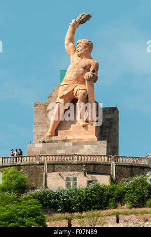 Statue von El Pipila, Guanajuato, Mexiko Stockfoto