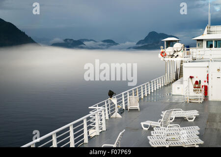 Der Nebel rollt innen ein-und Durchgang von Nordamerika Stockfoto