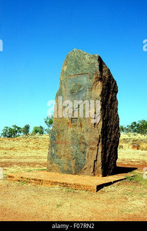 Truckies Denkmal neben der Victoria Highway in Westaustralien Stockfoto