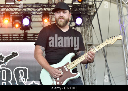 Oro-Medonte, Ontario, Kanada. 9. August 2016.  Sie Dang Rattlers Peforms am 4. Tag der Stiefel und Herzen Musik Festival 2015 am Veranstaltungsgelände Burl Creek. Bildnachweis: EXImages/Alamy Live-Nachrichten Stockfoto