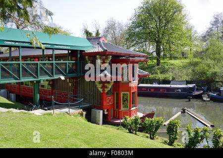 Feng Shang Prinzessin schweben, chinesisches Restaurant, Southern Star Cumberland Basin, Regents Park, London, England, Vereinigtes Königreich Stockfoto