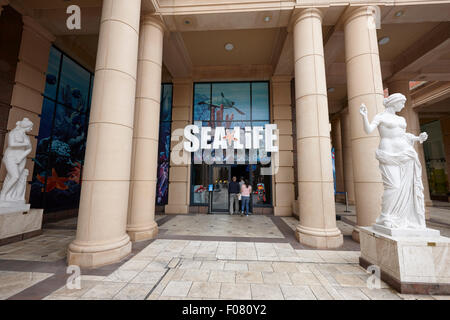 Sea Life Center in Barton quadratischem Querschnitt der das Trafford Centre Manchester uk Stockfoto