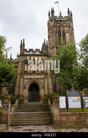 Kathedrale von Manchester uk Stockfoto