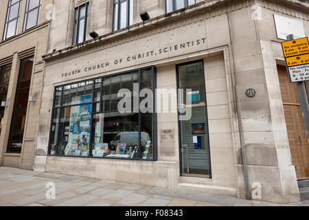 vierte Kirche Christi Wissenschaftler Manchester England UK Stockfoto