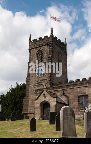 St. James Church, Smisby, Derbyshire, England, Vereinigtes Königreich Stockfoto