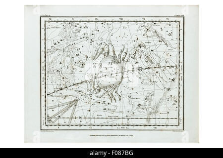 Alexander Jamiesons himmlischen Atlas Stockfoto