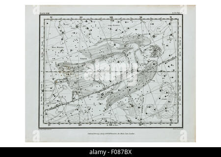 Alexander Jamiesons himmlischen Atlas Stockfoto