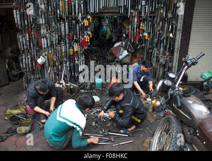 Hardware und Tool-Markt in Hanoi, Vietnam Stockfoto