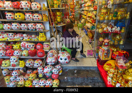 Piggy Bank-Filiale in Vietnam Stockfoto