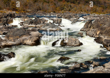 Great Falls Park am Potomac River, Virginia, USA Stockfoto