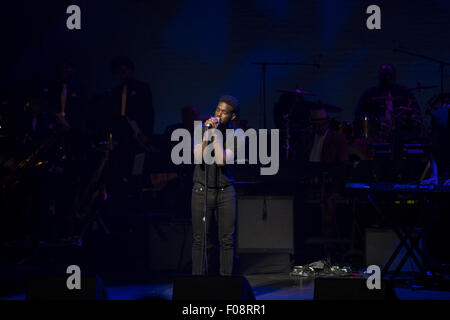 Apollo Theater 2015 Spring Gala zu Ehren der Madison Square Garden Company (Corporate Award von James L. Dolan akzeptiert) und der Ford Foundation (Percy Sutton Award von Darren Walker mit akzeptiert: Luke James wo: New York, New York, Vereinigte Staaten von Amerika bei: 9. Juni 2015 Stockfoto