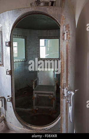Rawlins, Wyoming - Gaskammer an der ehemaligen Wyoming State Penitentiary. Das Gefängnis wurde 1981 geschlossen. Stockfoto