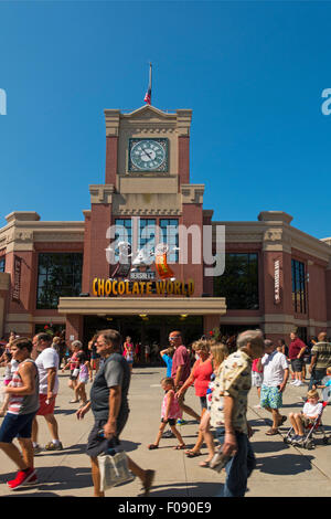 Hershey's Chocolate World Tour in Hershey, PA Stockfoto