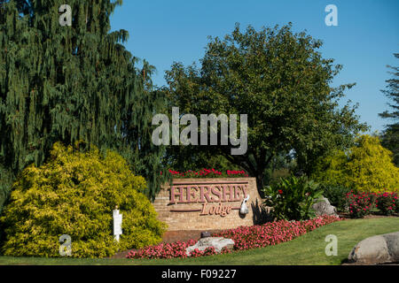 Hershey Lodge Hotel in Hershey, PA Stockfoto