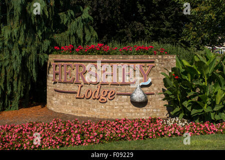 Hershey Lodge Hotel in Hershey, PA Stockfoto