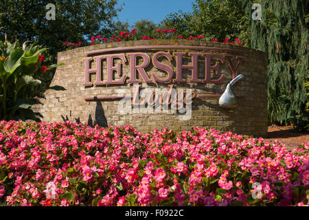 Hershey Lodge Hotel in Hershey, PA Stockfoto