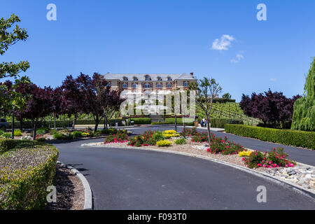 Napa Valley, Kalifornien - 12. Mai: Schloss, Domaine Carneros ein Ort großen Wein, 12. Mai 2015 schmecken Napa Valley, Cali Stockfoto