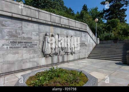 Slavin Kriegerdenkmal, Bratislava, Slowakei Stockfoto