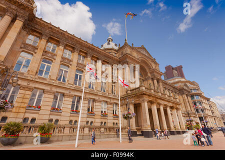 Der Birmingham City Council House in Birmingham, England, ist die Heimat der Birmingham City Council, und damit der Sitz der lokalen Govt. Stockfoto