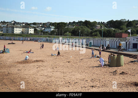 Goodrington an der Südküste von devon Stockfoto