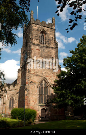 St. Helen's Kirche, Ashby-de-la-Zouch, Leicestershire, England, Vereinigtes Königreich Stockfoto