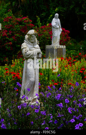 Garten von St. Bernard de Clairvaux Kloster in North Miami Stockfoto