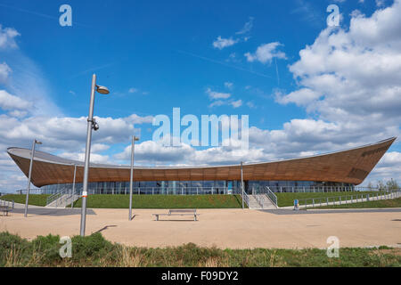 Lee Valley VeloPark im Queen Elizabeth Olympic Park, London England Vereinigtes Königreich UK Stockfoto