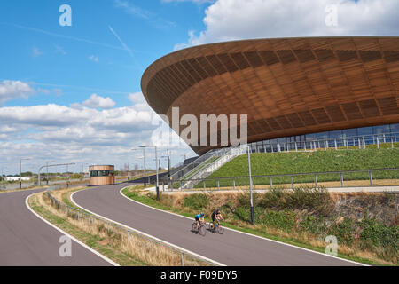Lee Valley VeloPark im Queen Elizabeth Olympic Park, London England Vereinigtes Königreich UK Stockfoto