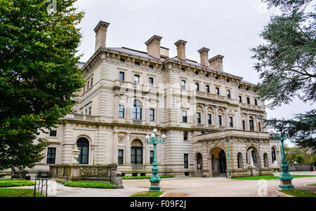 The Breakers, ein Vanderbilt Mansion - Newport, Rhode Island Stockfoto