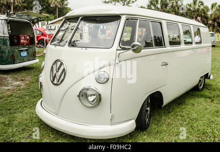 Volkswagen bei VW über die Skyway-Auto-Show. Stockfoto