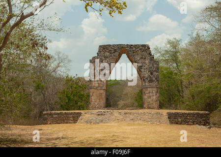 El Arco, Kabah, Mexiko Stockfoto