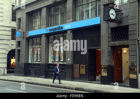 London, UK, 24. April 2014, die Co-Operative Bank PLC 80 Cornhill, London EC3V 3NJ Stockfoto