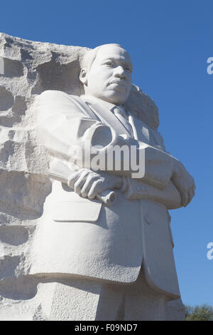 Martin Luther King Jr. Memorial im Jahr 2011 für das Publikum geöffnet. Stockfoto