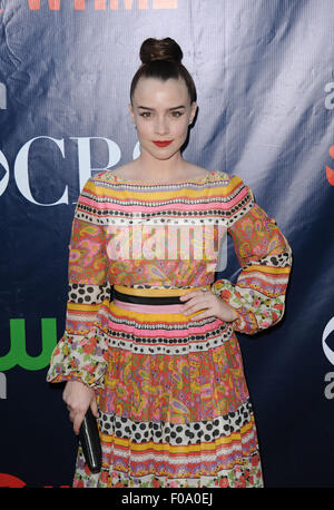 Los Angeles, Kalifornien, USA. 10. August 2015. Renee Felice Smith Teilnehmer der CBS Showtime CW TCA Party statt im Pacific Design Center in West Hollywood, Kalifornien am 10. August 2015. 2015-Credit: D. Long/Globe Fotos/ZUMA Draht/Alamy Live-Nachrichten Stockfoto