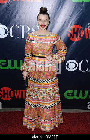 Los Angeles, Kalifornien, USA. 10. August 2015. Renee Felice Smith Teilnehmer der CBS Showtime CW TCA Party statt im Pacific Design Center in West Hollywood, Kalifornien am 10. August 2015. 2015-Credit: D. Long/Globe Fotos/ZUMA Draht/Alamy Live-Nachrichten Stockfoto